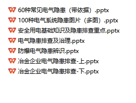电气隐患排查培训ppt